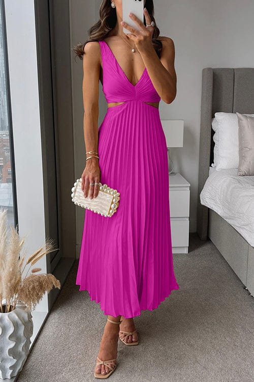 Yasmine - Plus dress with cuts 6