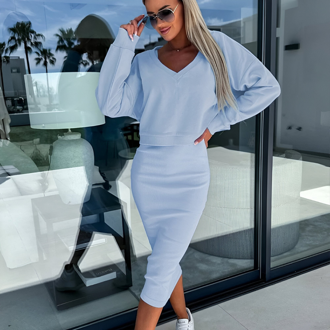 Lora | Top and dress 1
