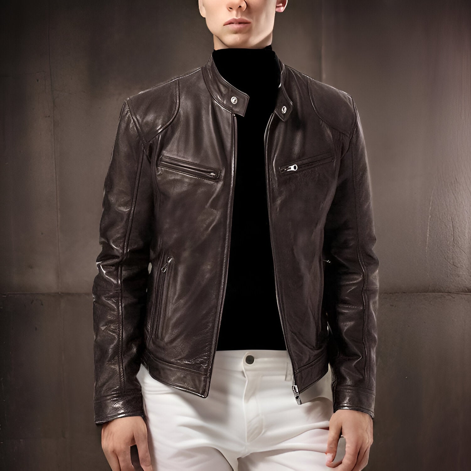 GERALD | LEATHER JACKET