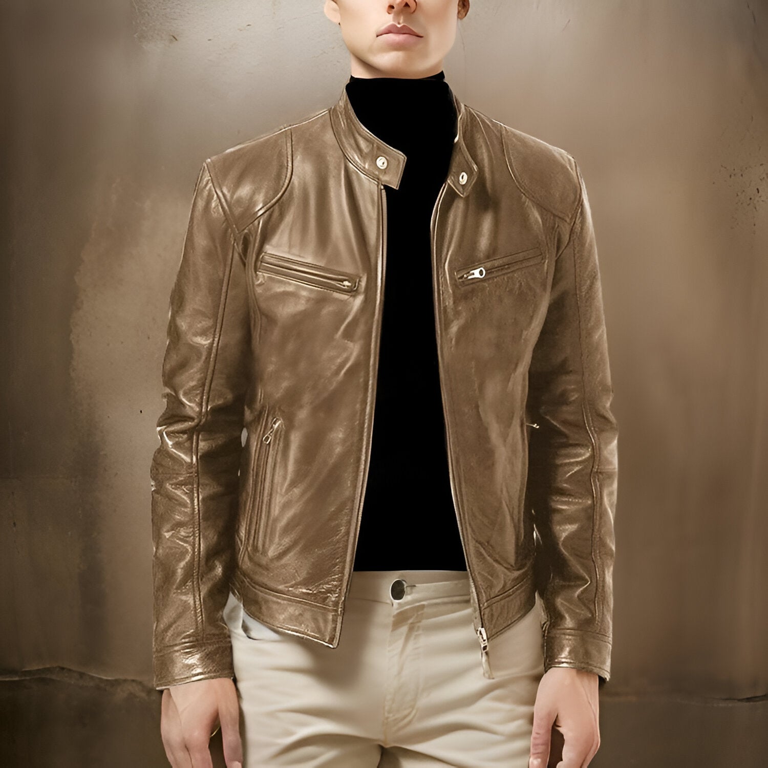 GERALD | LEATHER JACKET